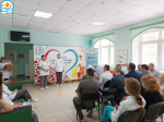 В канун праздника Дня защитника Отечества, женская половина ГАУЗ РБ Детская стоматологическая поликлиника № 3 г. Уфа поздравила своих коллег мужчин  с наступающим праздником