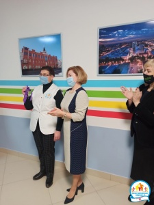 Вручение ключей от мобильного стоматологического комплекса Вручение ключей от мобильного стоматологического комплекса