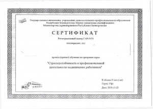 Стрессоустойчивость в профессиональной деятельности медицинского работника Стрессоустойчивость в профессиональной деятельности медицинского работника