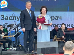 Поздравляем главного врача ГАУЗ РБ Детская стоматологическая поликлиника № 3 г. Уфа Римму Асхатовну Ганиеву с присвоением почётного звания «Заслуженный врач Республики Башкортостан»!