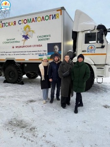 31.01.23-1.02.2023 Врачи стоматологи ГАУЗ РБ Детская стоматологическая поликлиника № 3 г. Уфа осуществили выезд в село Аскино, в рамках Открытой Академии «Территория женского счастья»